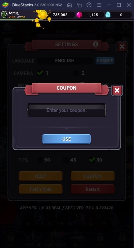 afk dungeon coupon code